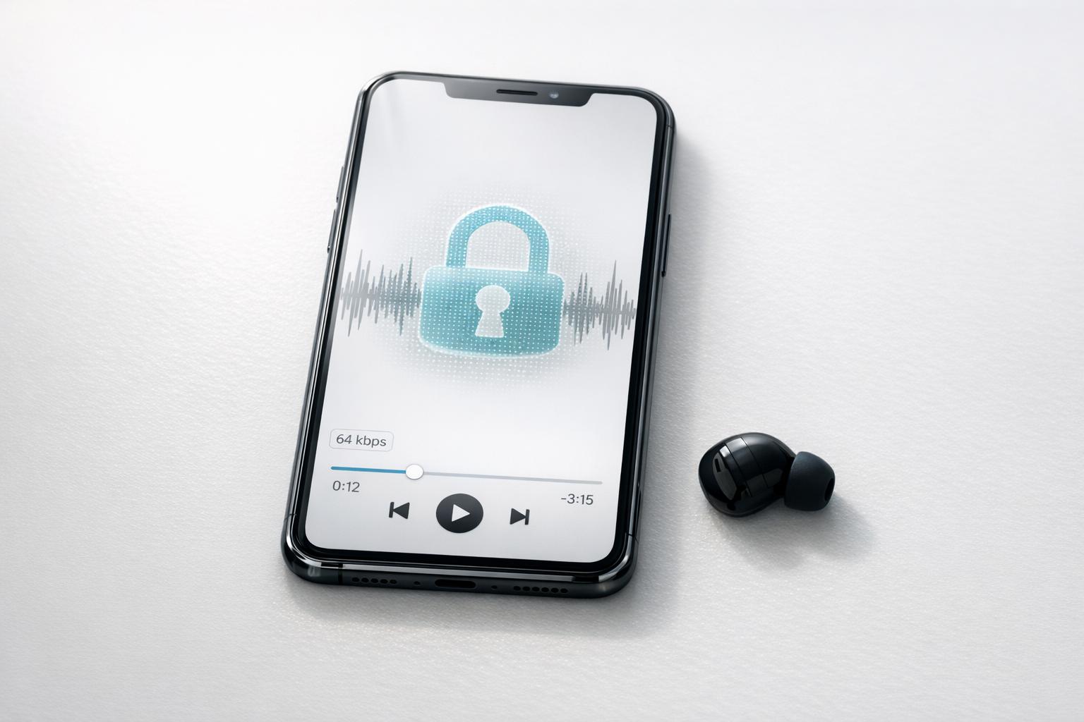 Cover Image for AI Audio Watermarking for Low-Bitrate Files