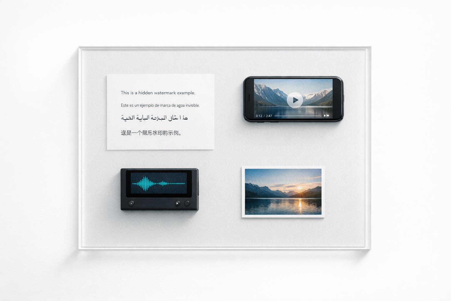 Cover Image for Invisible Watermarking for Multilingual Content