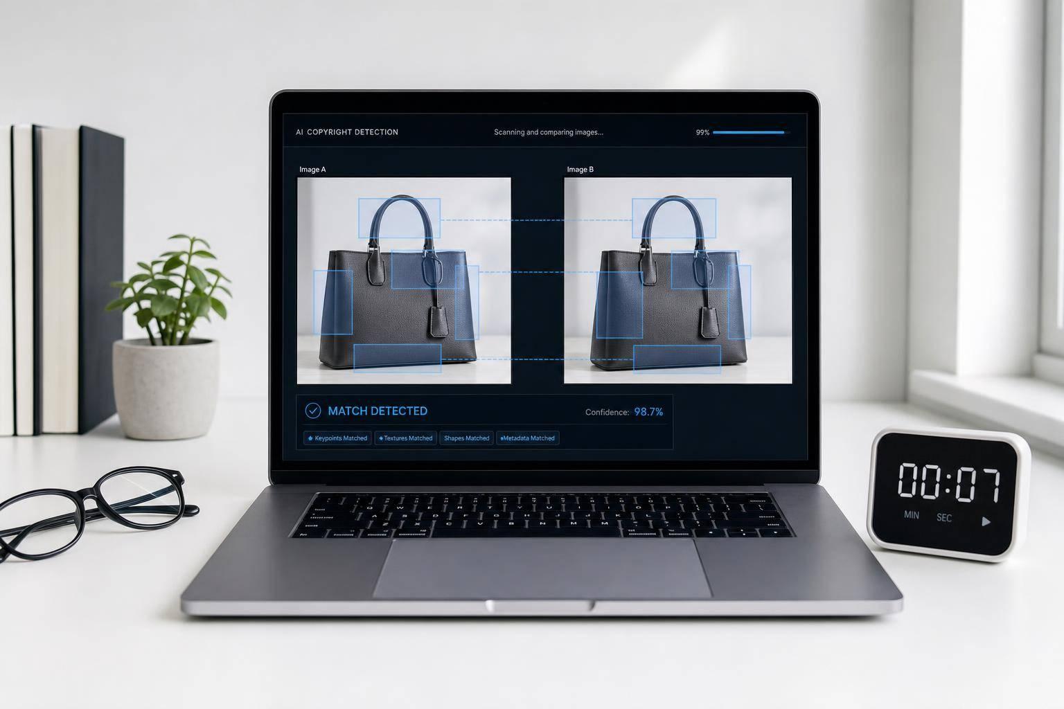 Cover Image for How AI Detects Copyright Violations in Seconds