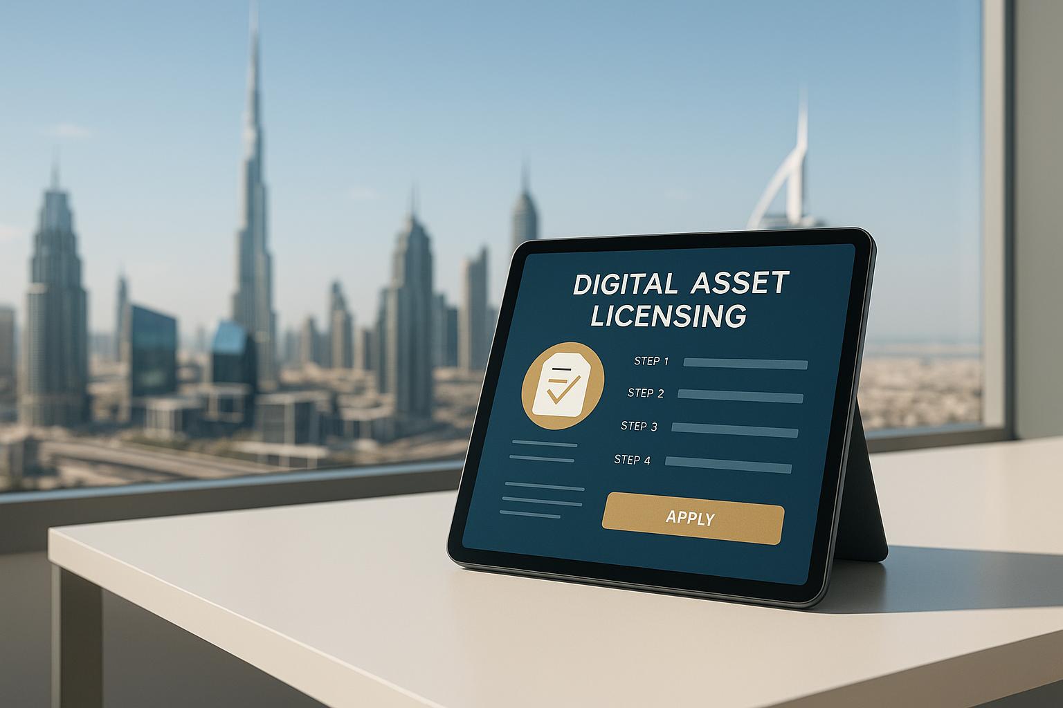 UAE Digital Asset Licensing: Step-by-Step Guide