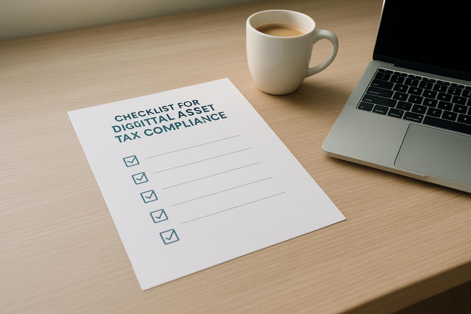 Checklist for Digital Asset Tax Compliance