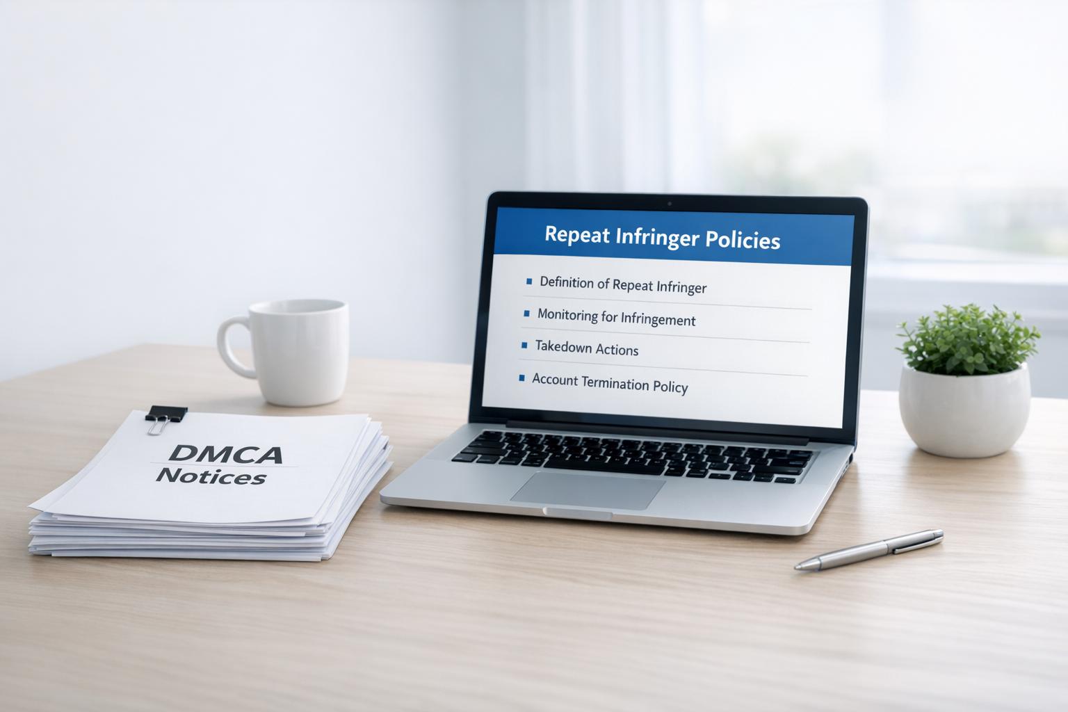 DMCA Safe Harbor: Repeat Infringer Rules
