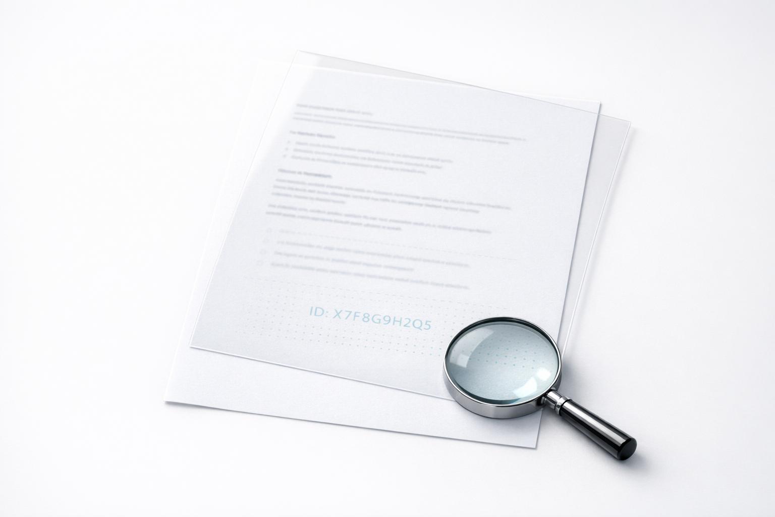 Invisible Watermarking for PDFs: How It Works