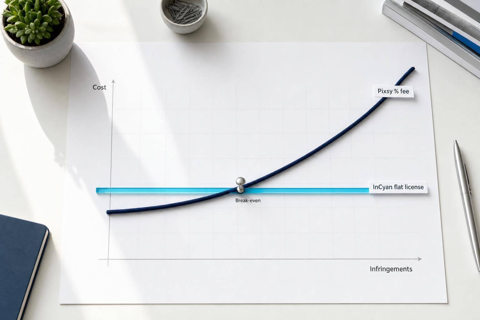 Pixsy vs. InCyan: Is Pixsy Actually Cheaper at Scale?